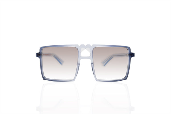 Model 10 // 55.22 - Laes: 1351 - Blue-Clear-Blue Fade