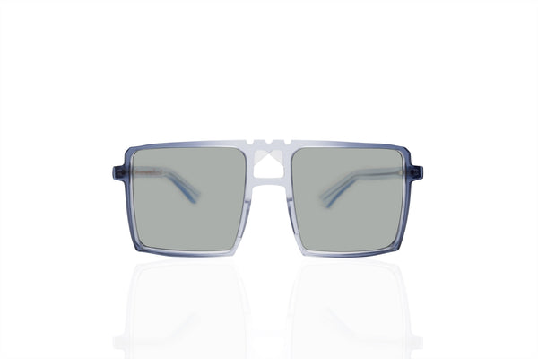 Model 10 // 55.22 - Laes: 1351 - Blue-Clear-Blue Fade