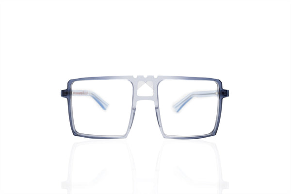 Model 10 // 55.22 - Laes: 1351 - Blue-Clear-Blue Fade